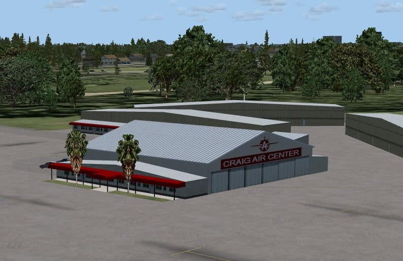 Jacksonville FL-Craig Municipal Airport (KCRG) Redone