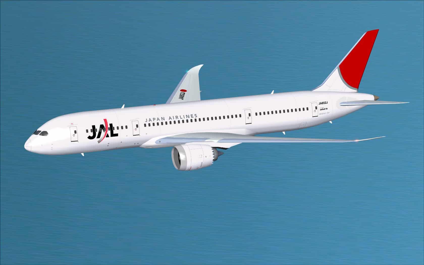 Japan Airlines JA852J Boeing 787-8 V2