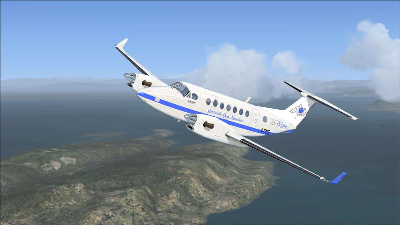 King Air 350 Air Victoria “Spirit of the Rocky Mountains”