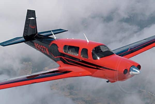 Mooney Bravo – Red and Black with Garmin G1000