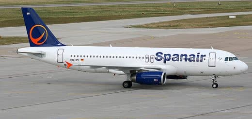 Overland A320 Spanair Textures