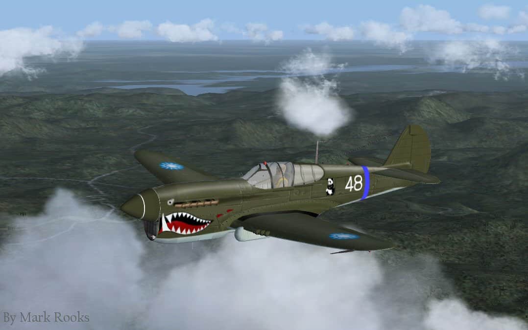 P-40 Warhawk Tex Hill