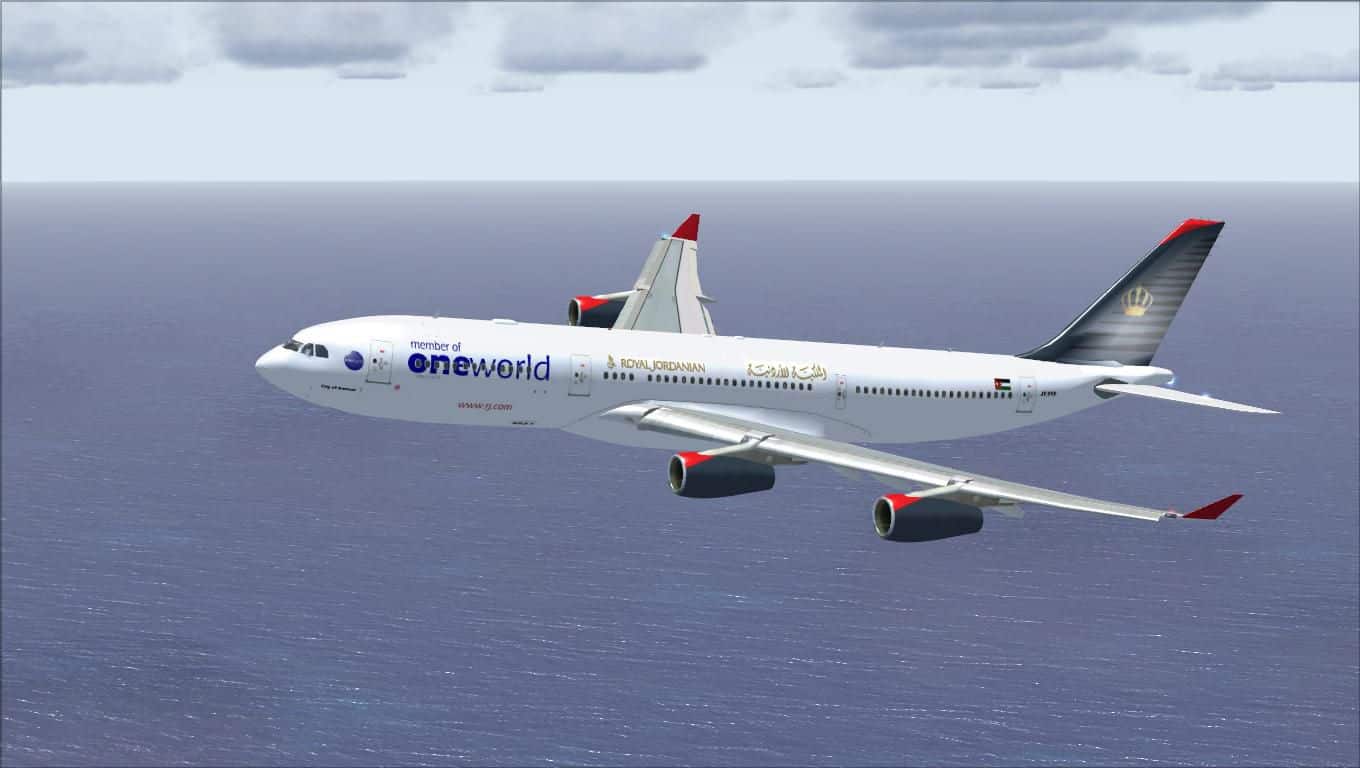 Royal Jordanian Textures Pack for Airbus A321