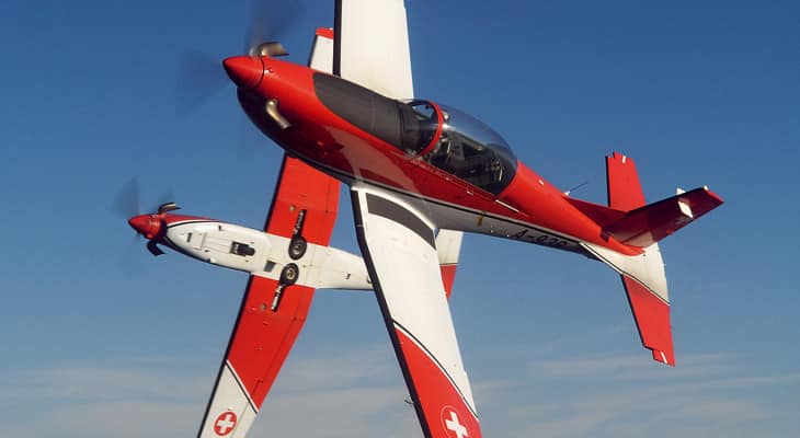 Swiss Aerobatic PC-7 Textures