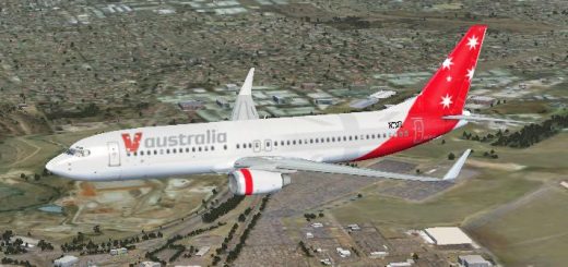 Vaustralia Boeing 737-800 Textures