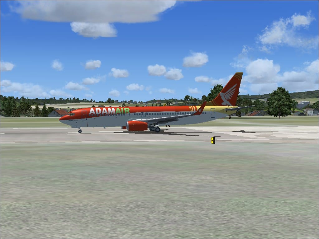 Adam Air Boeing 737-800 Textures