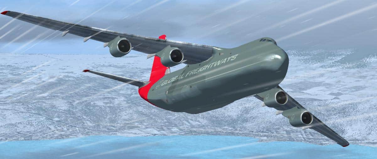 Anotonov AN124 Global Freightways Textures