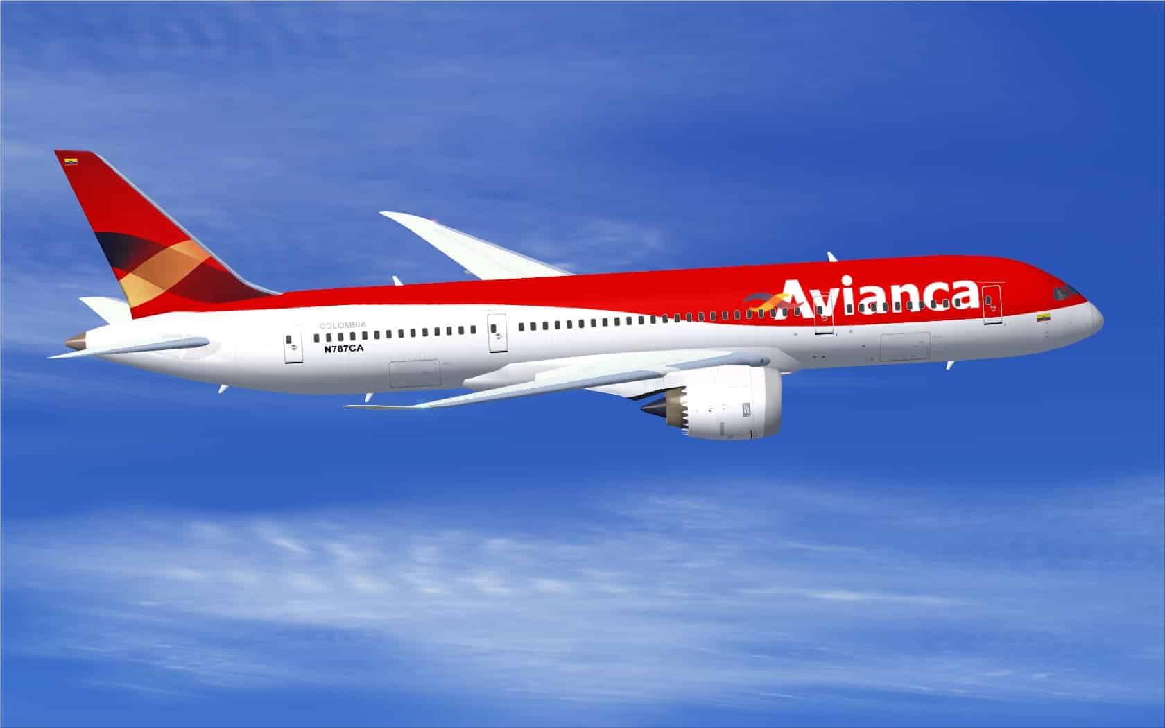 Avianca Boeing 787-8 V2