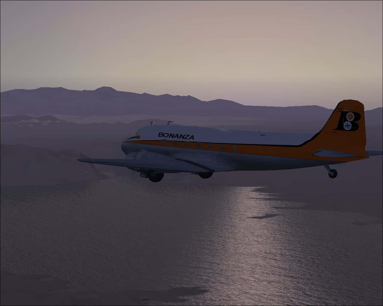 Bonanza Airlines DC-3 Textures