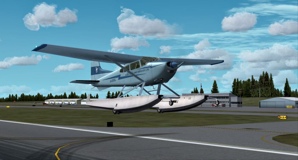 Carenado C185F Amphibian Textues