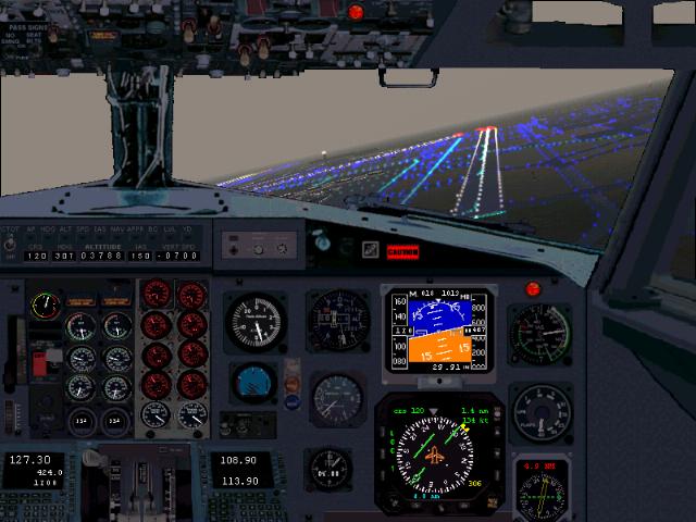 Co-pilot B737- 200/300 analog panel