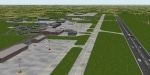 EastMids_V2 for Fs2000. New scenery for East Midlands Airport, UK