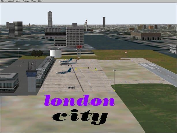FS 2000 London City Airport (UK)