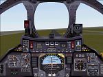 FS2000 Alternative fighter jet panel