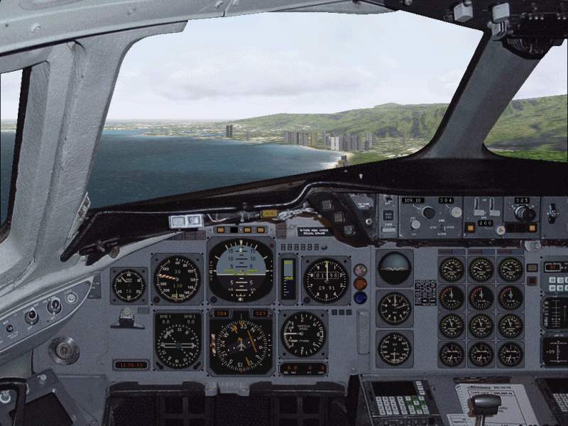 FS2000 panel: McDonnell Douglas DC-10