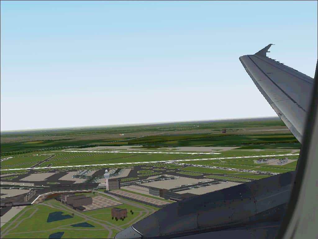 FS2000 wingviews for the Airbus A320