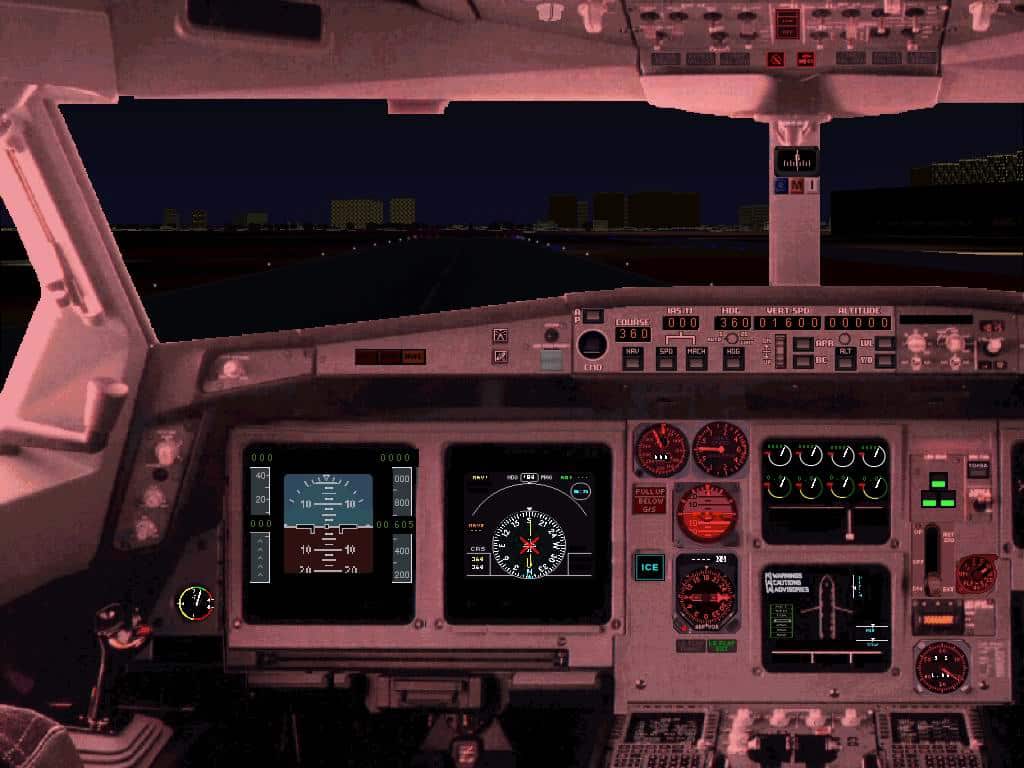 FS2002 AIRBUS A340/380 PANEL