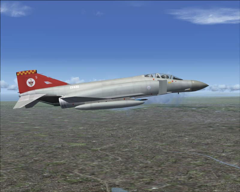 FS2002 / FS2004 AI F-4 Phantom FGR Mk2 AGNT Repaint Pack #4, 13 Textures
