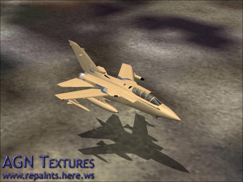 FS2004 AI PANAVIA Tornado GR1 ‘Gulf War’ Textures only