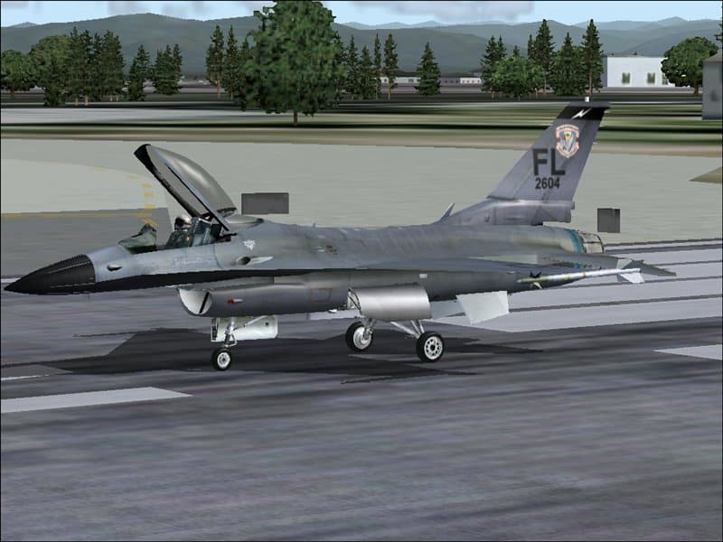 FS2004 ANG Textures for the F-16 Viper