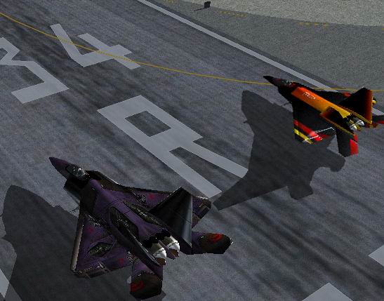 FS2004 F-22 Raptor Fictional Twin Textures