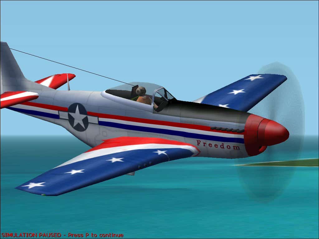 FS2004 F100D Super Saber Stars & Stripes
