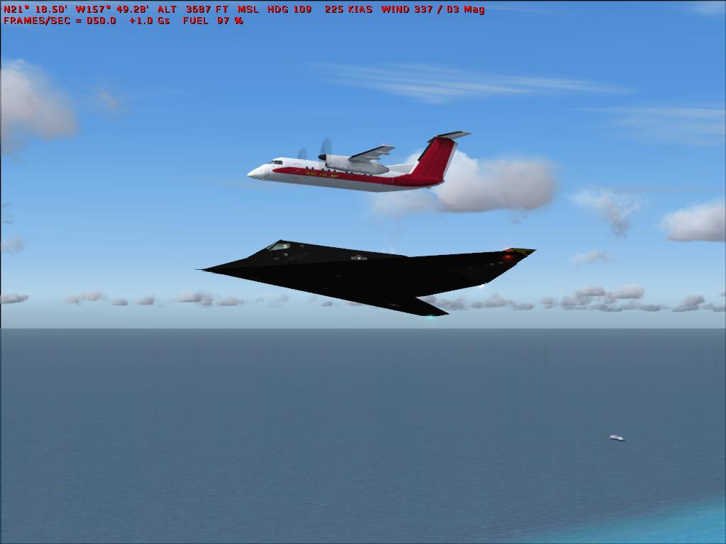 FS2004 F117A Nighthawk Update Flight Simulator 2004 Mod