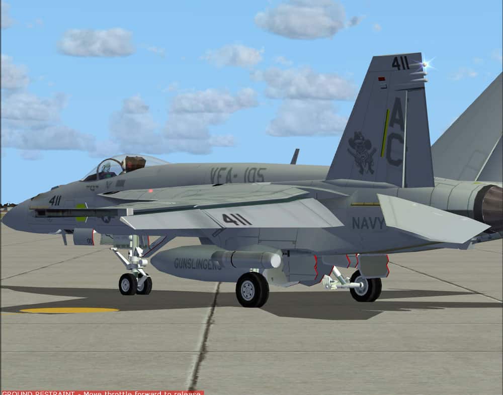 FS2004 Lockheed C-5A Galaxy ALF Air lift Force Allied Command Europe Mobile Force