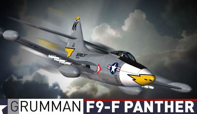 FS2004 Grumman F9F Panther Package