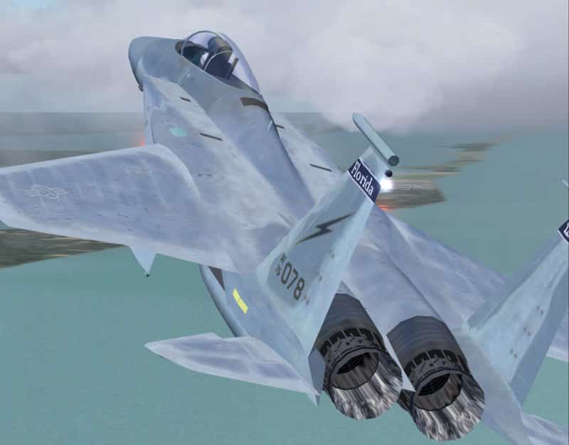 FS2004 Lockheed Martin Florida ANG McDonnell Douglas F-15C’