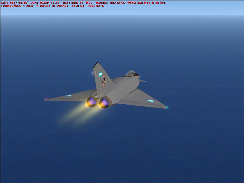 FS2004 Mirage 4000 Update