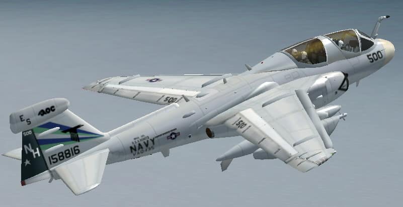 FS2004/2002 Grumman EA-6B Prowler