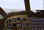 FS98/FS2000 Panel Douglas C-124 C Globemaster II