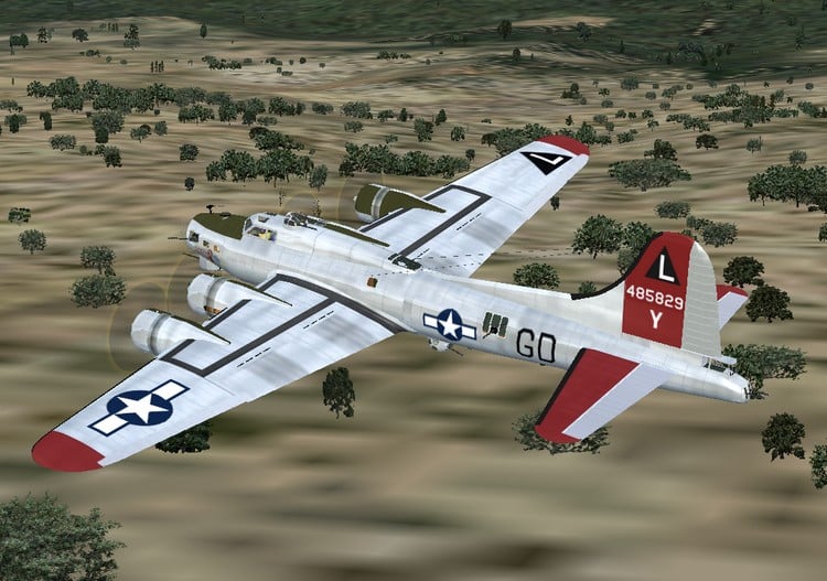 FSX Acceleration B17G Flying Fortress