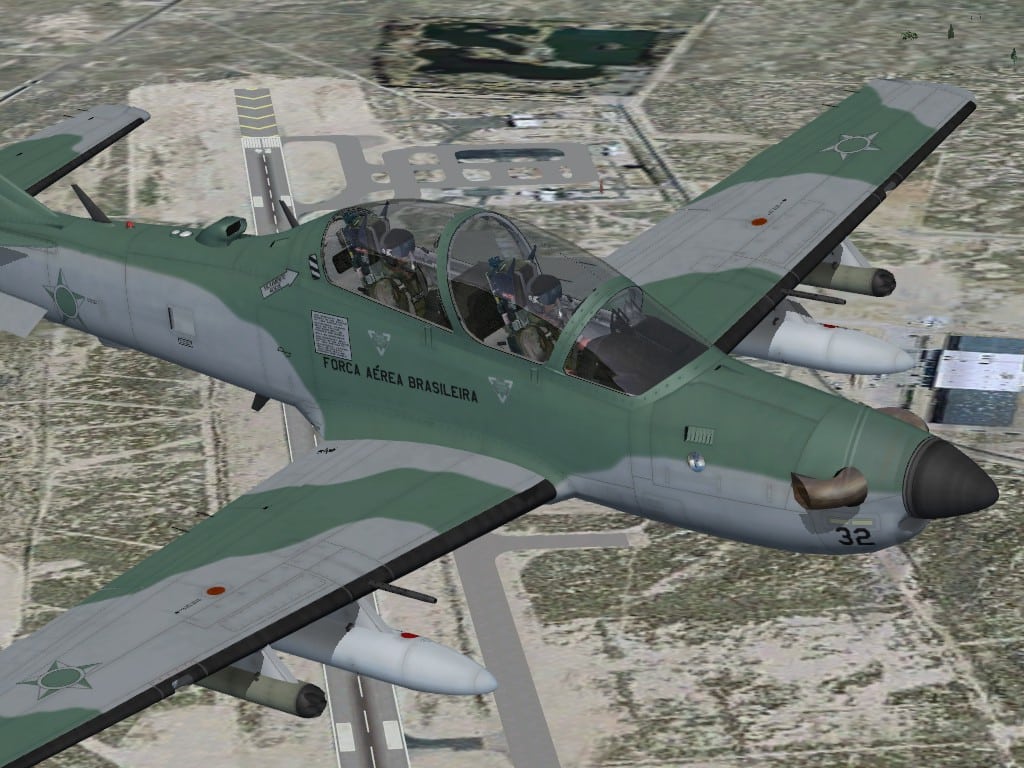 FSX Acceleration Embraer A-29B Super Tucano