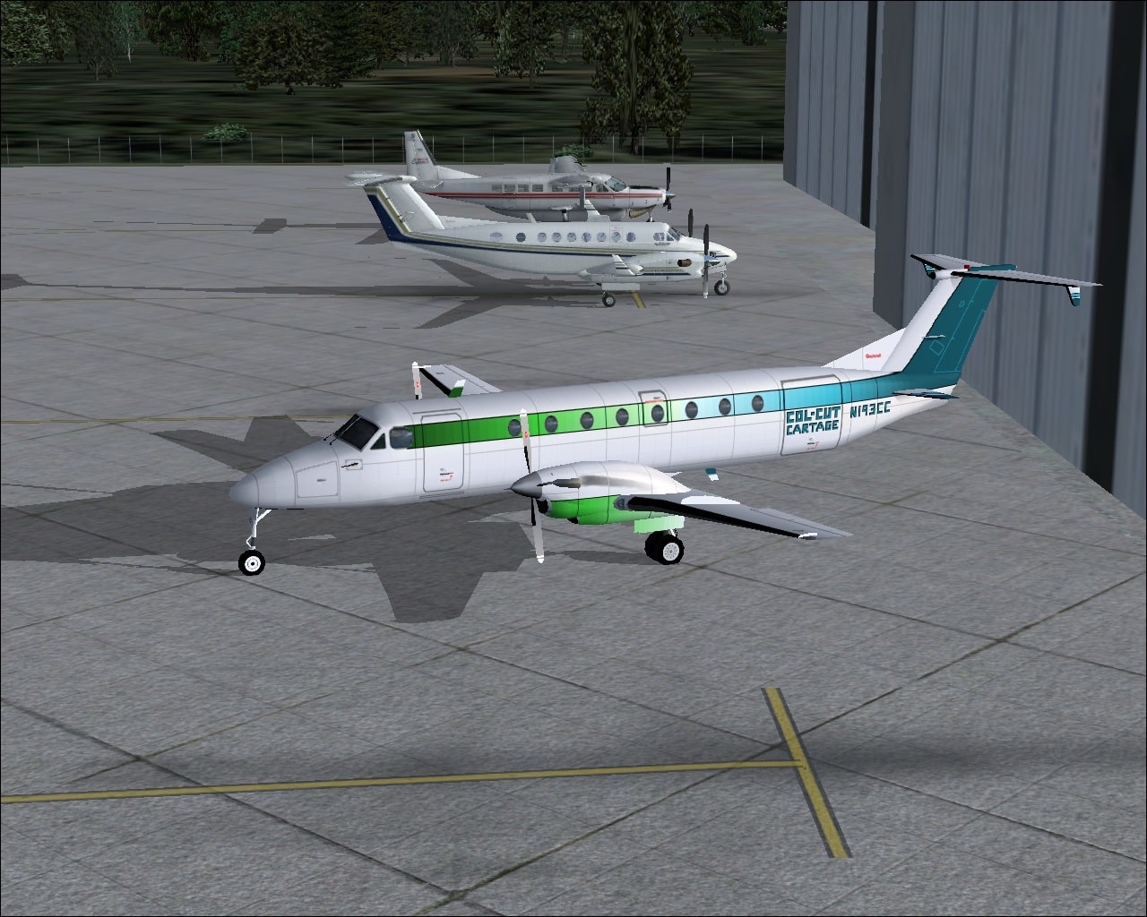 FSX Beech 1900C Made Flyable