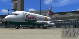FSX Boeing 737-200 Piedmont (KrispyKreme) Textures