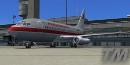 FSX Boeing 737-200 Red Piedmont Textures