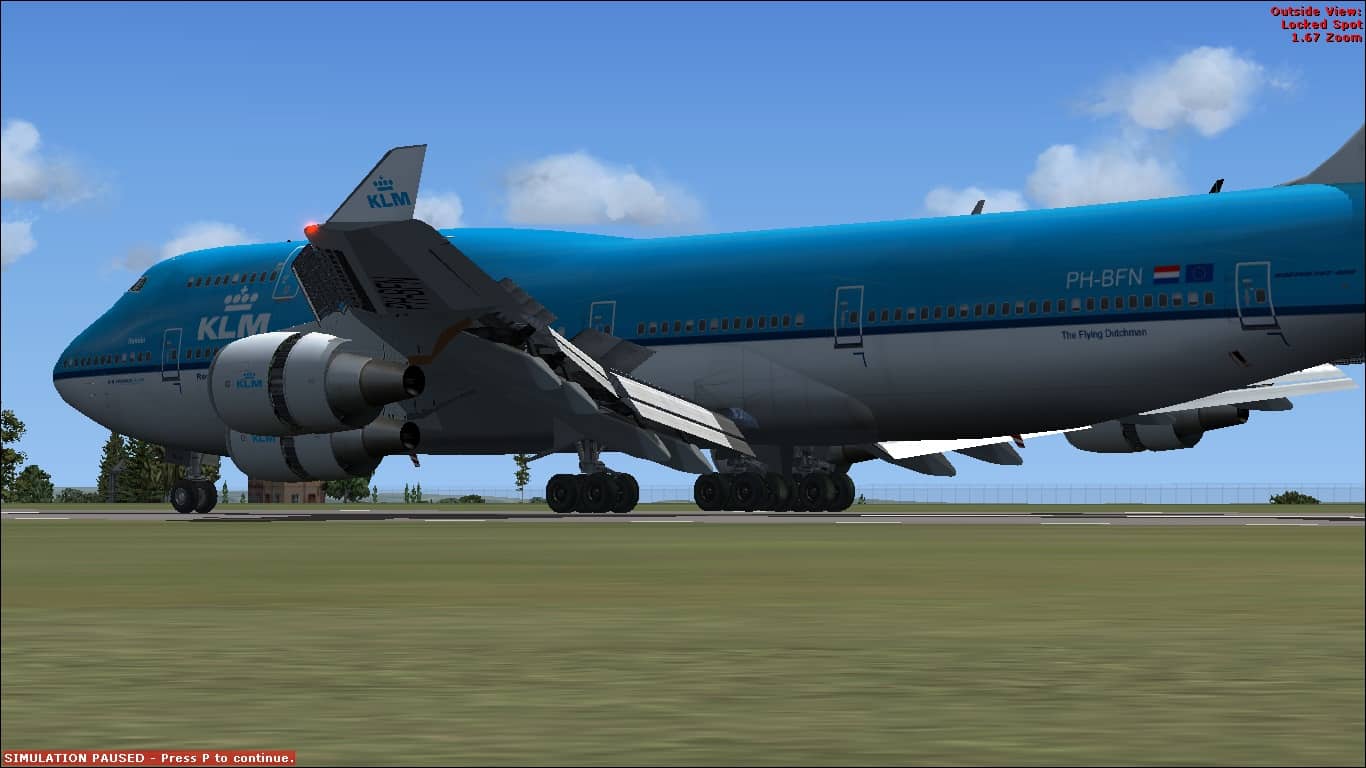 FSX Boeing 747-400 KLM