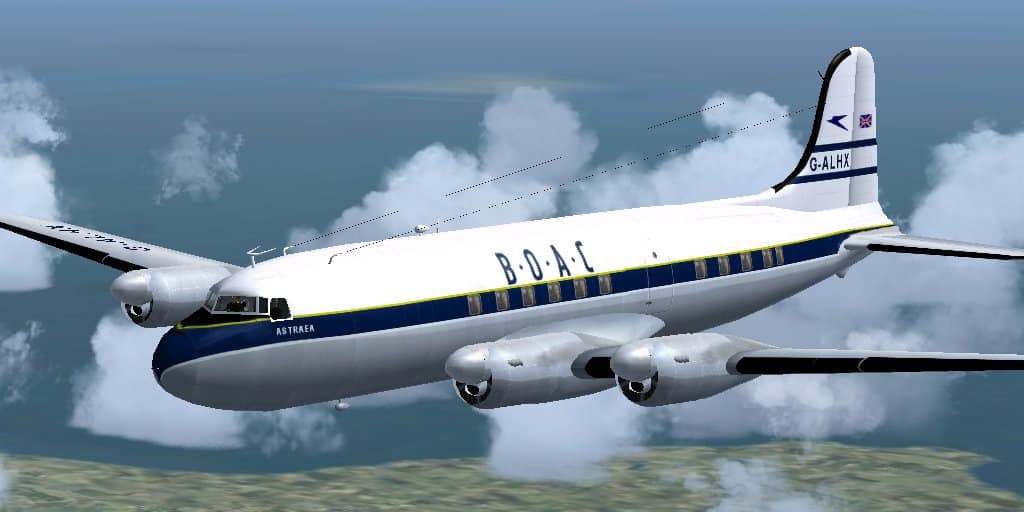 FSX DC-4 Canadair Argonaut & North Star, Package Ver 3.0