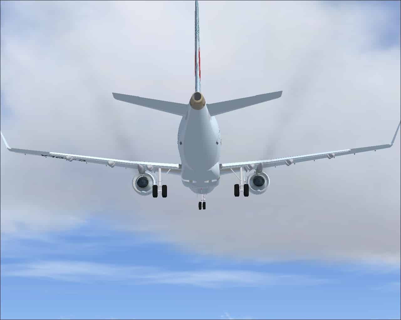 FSX Embraer 190-LR Engine Smoke Effect