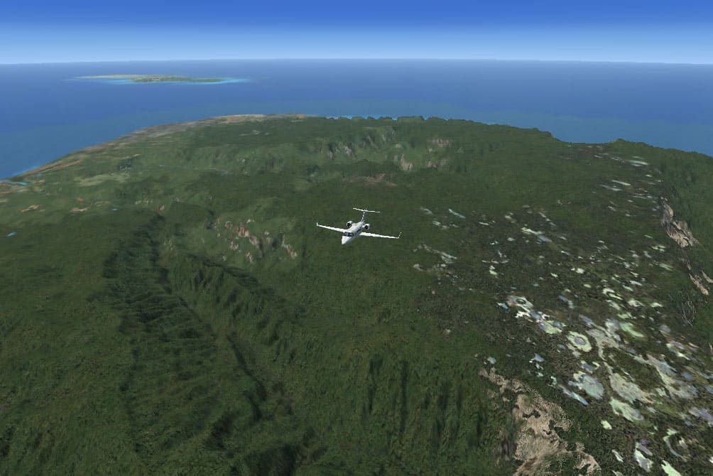 FSX Hawaii 10 m Terrain Mesh v2