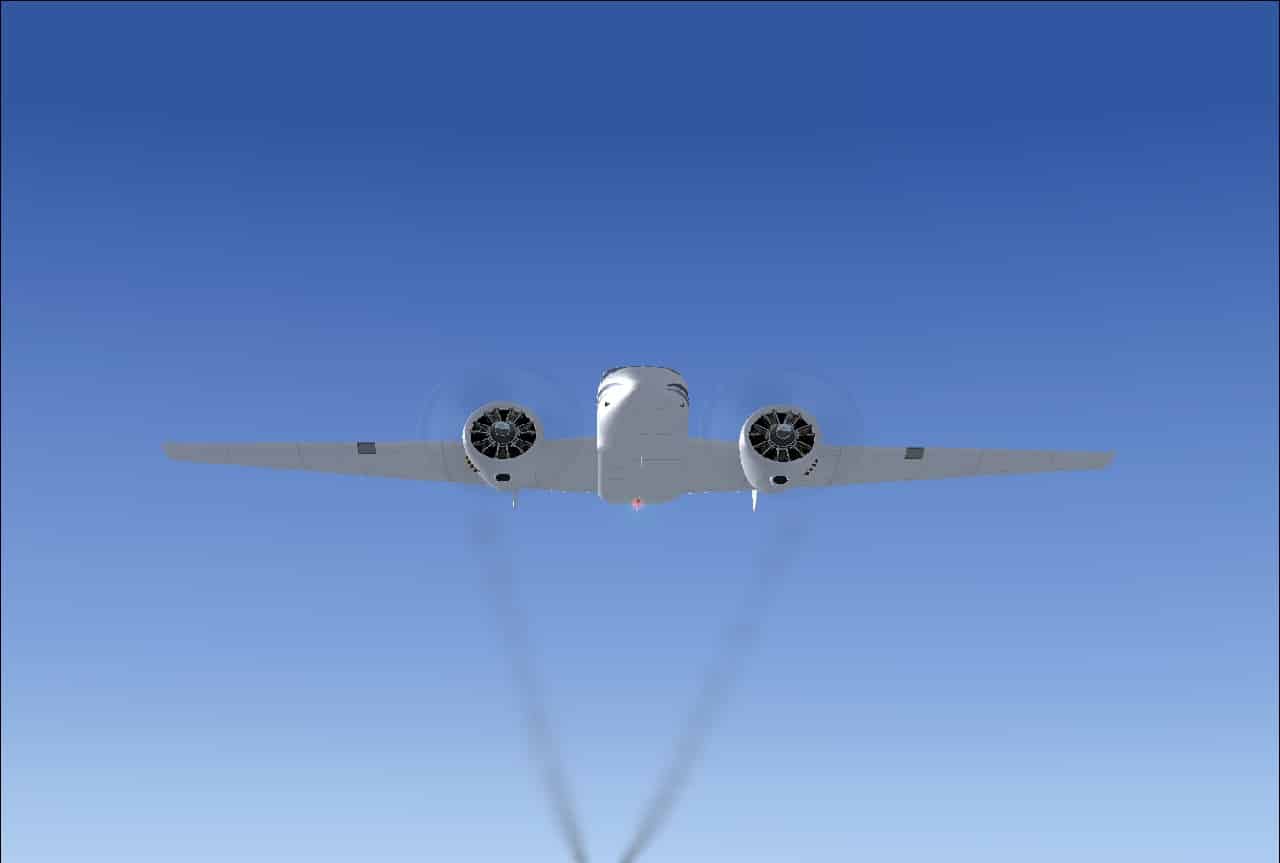 FSX-SP2 Beech 18 Volpar Prop Texture and Engine Smoke Effect