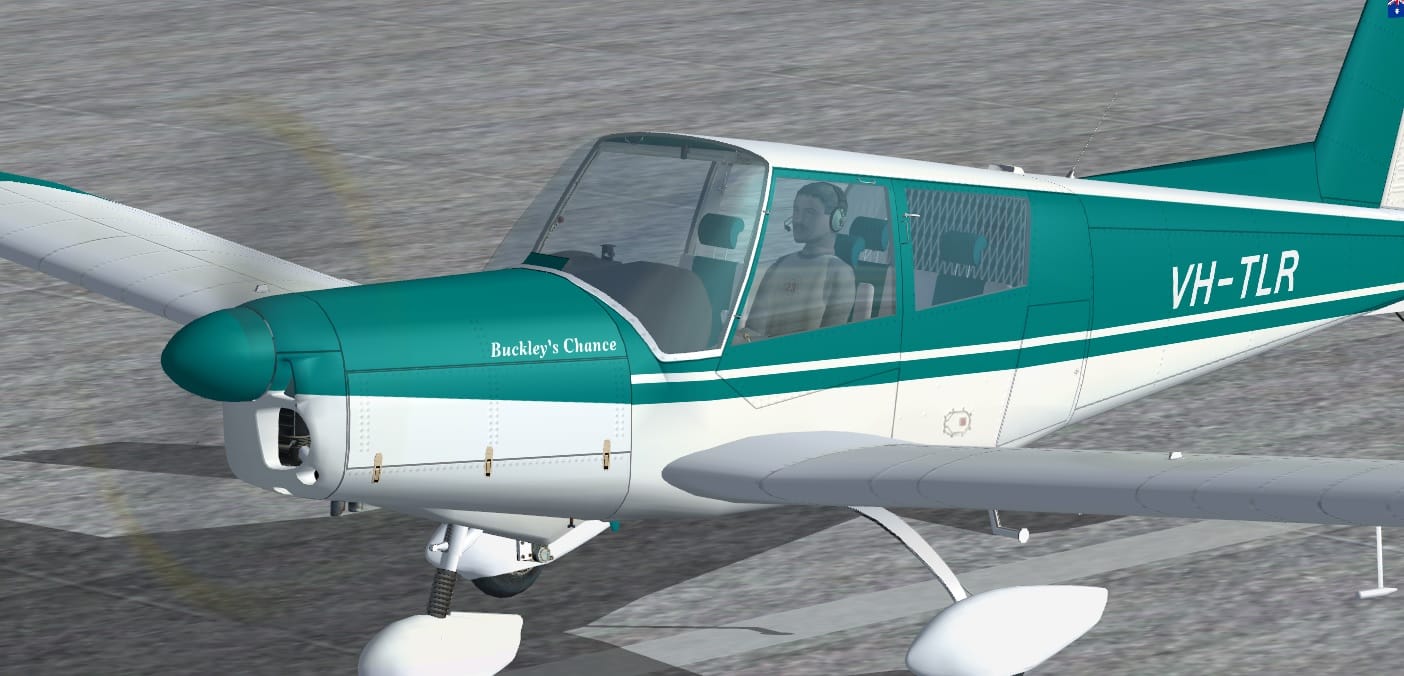 FSX Zlin 43 Australian registered Textures