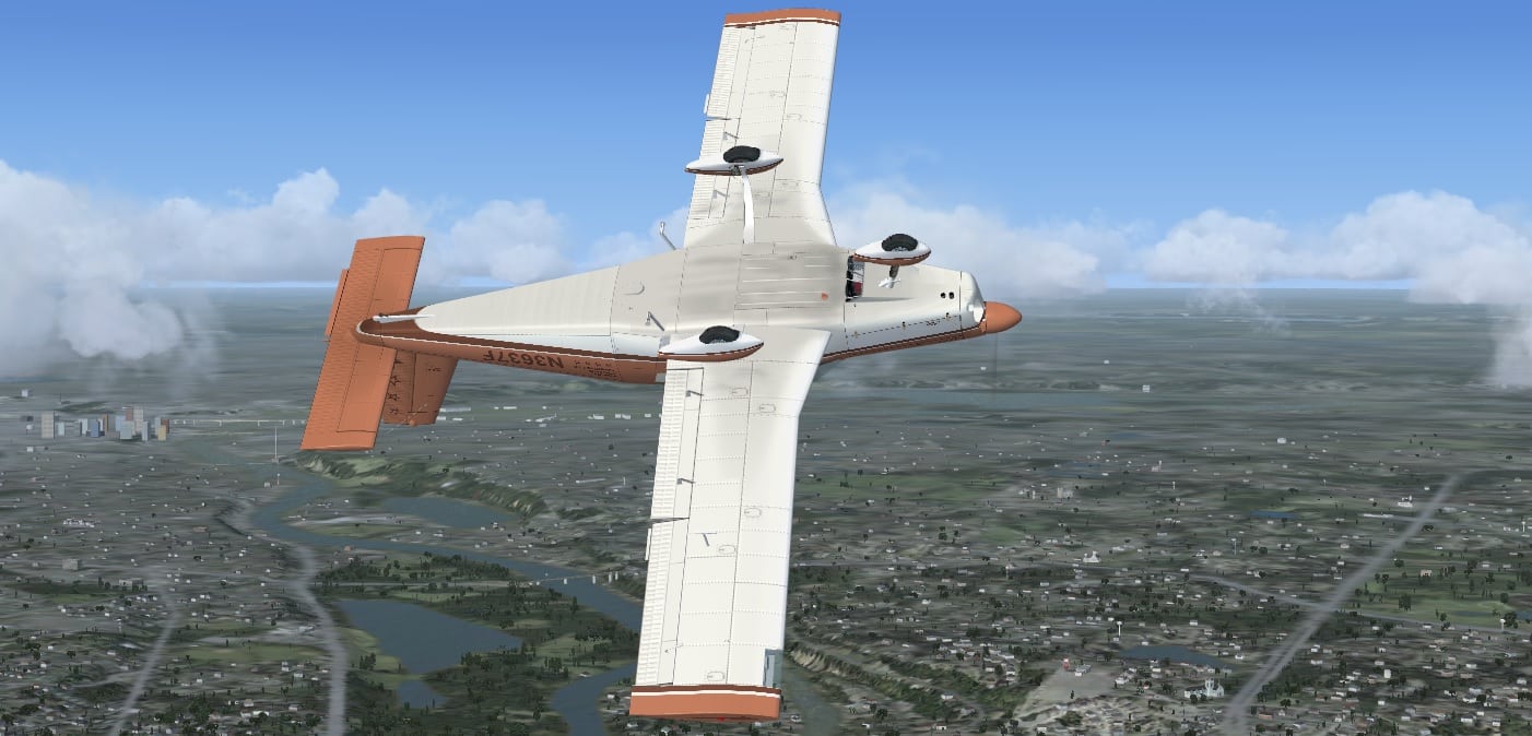 FSX Zlin 43 N3637F Textures