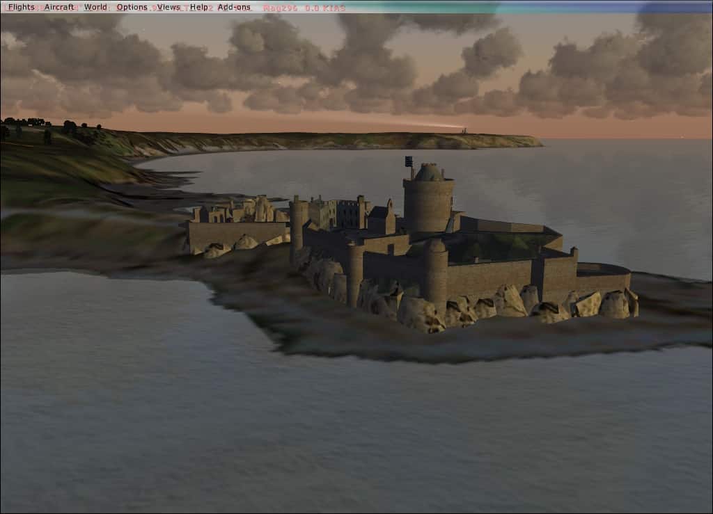 FortDeLaLatte, Brittany, France VFR