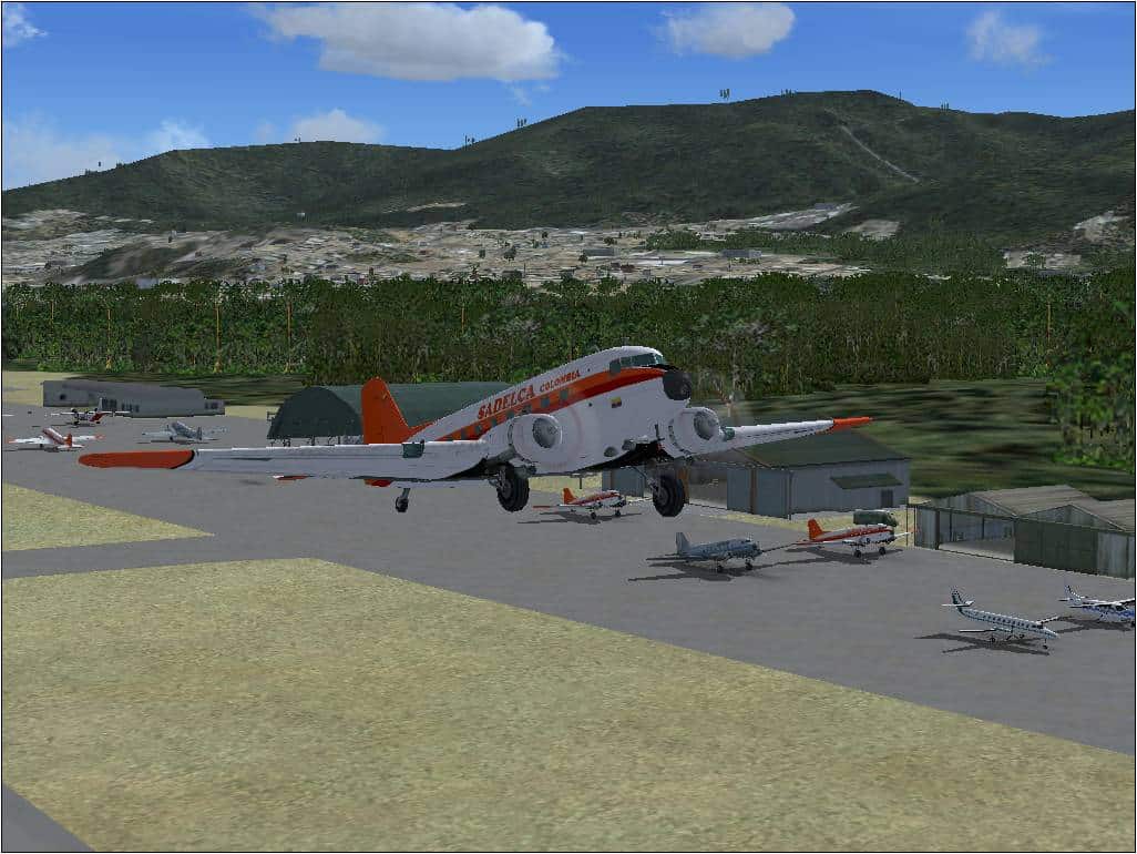 La Vanguardia Airport , Colombia