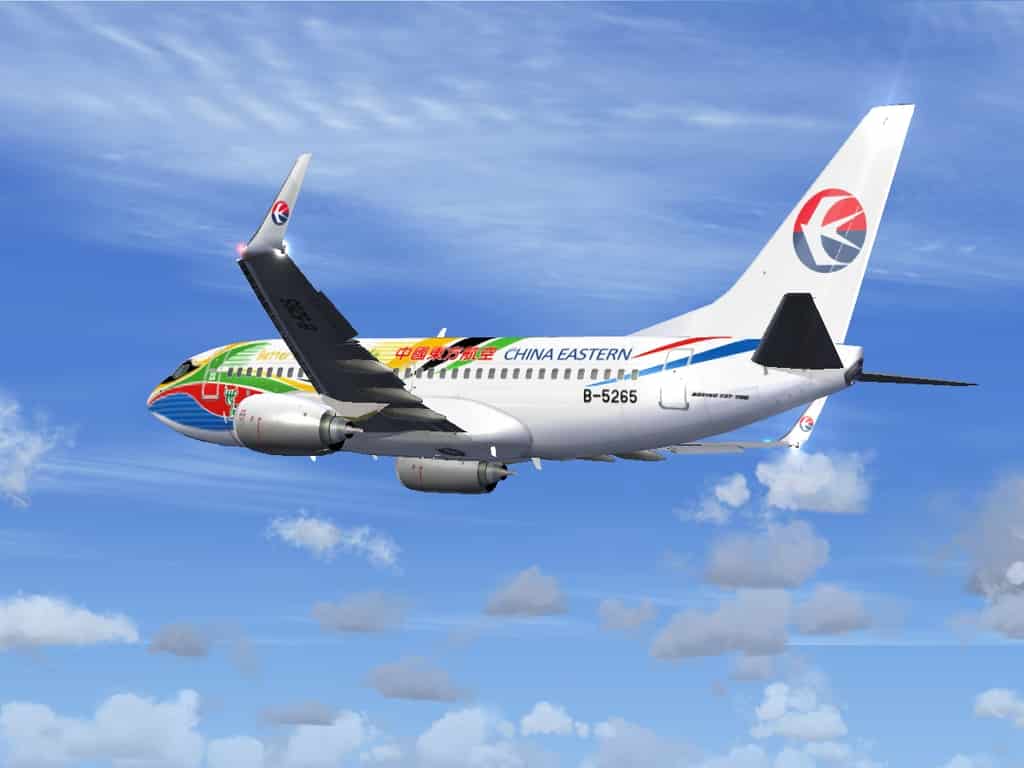 Project Opensky Boeing 737-700 China Eastern “Eyes Of the EXPO” B-5265