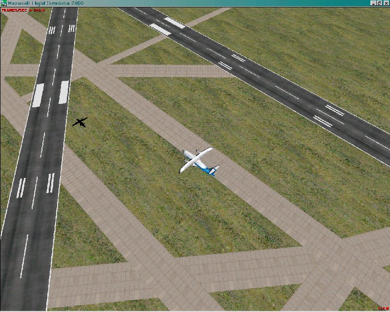 Real grass texture v1.0 for FS2000