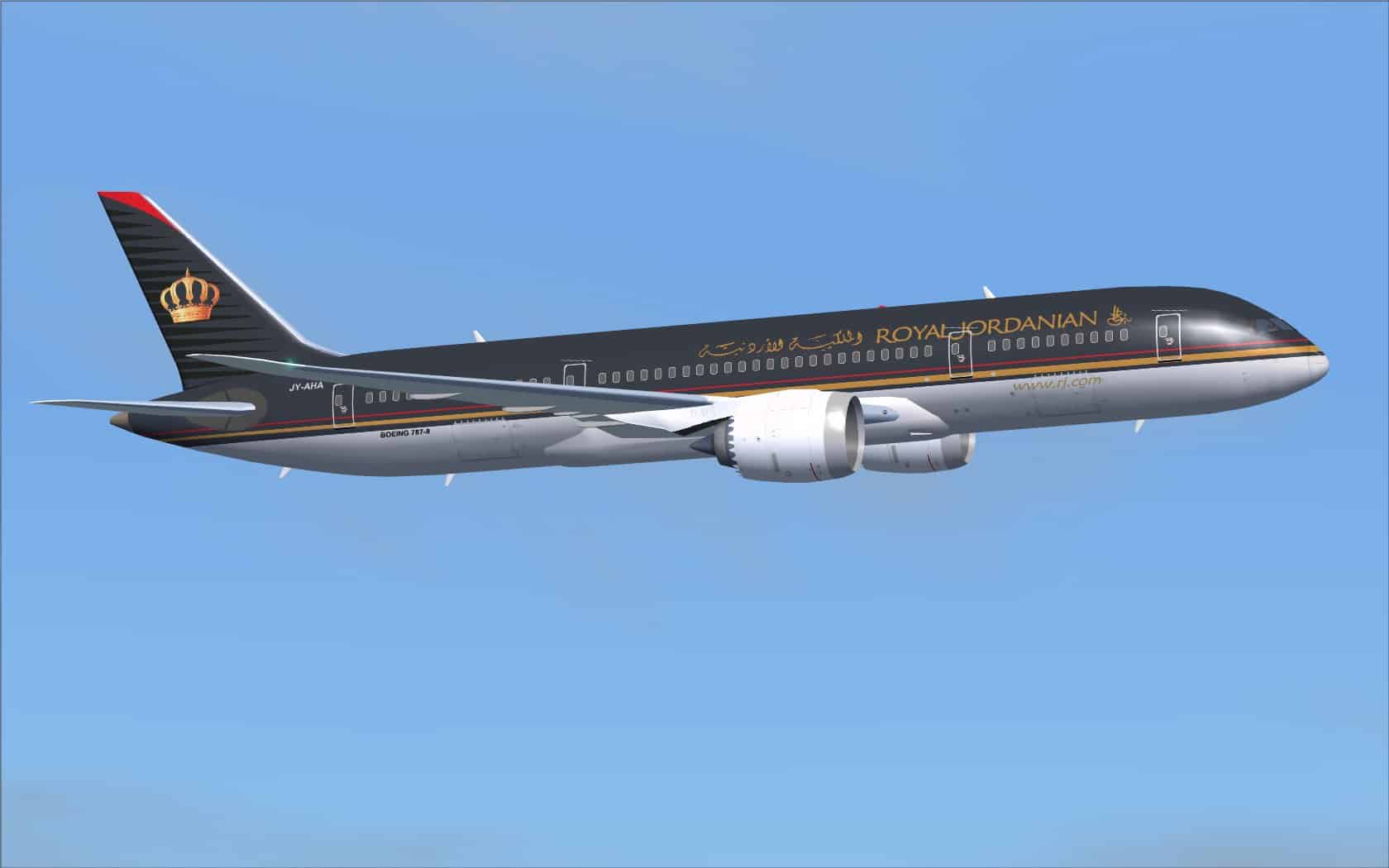 Royal Jordanian Boeing 787-8 V2